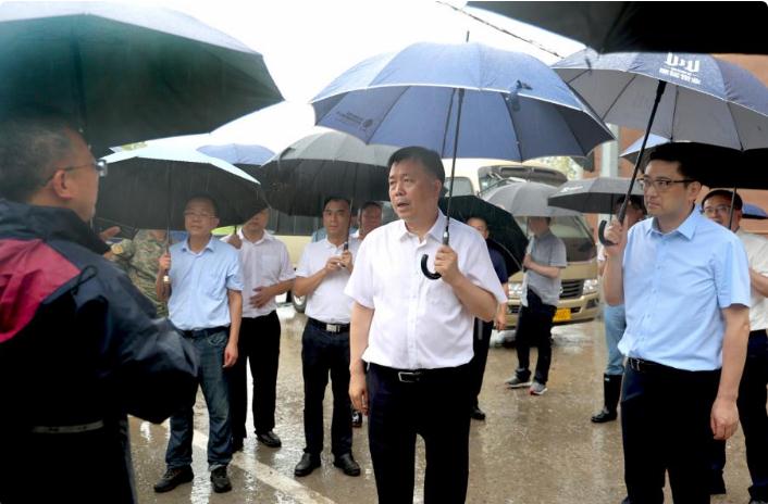 市領導檢查督導防汛防臺工作，把防汛防臺措施抓實抓細抓到位